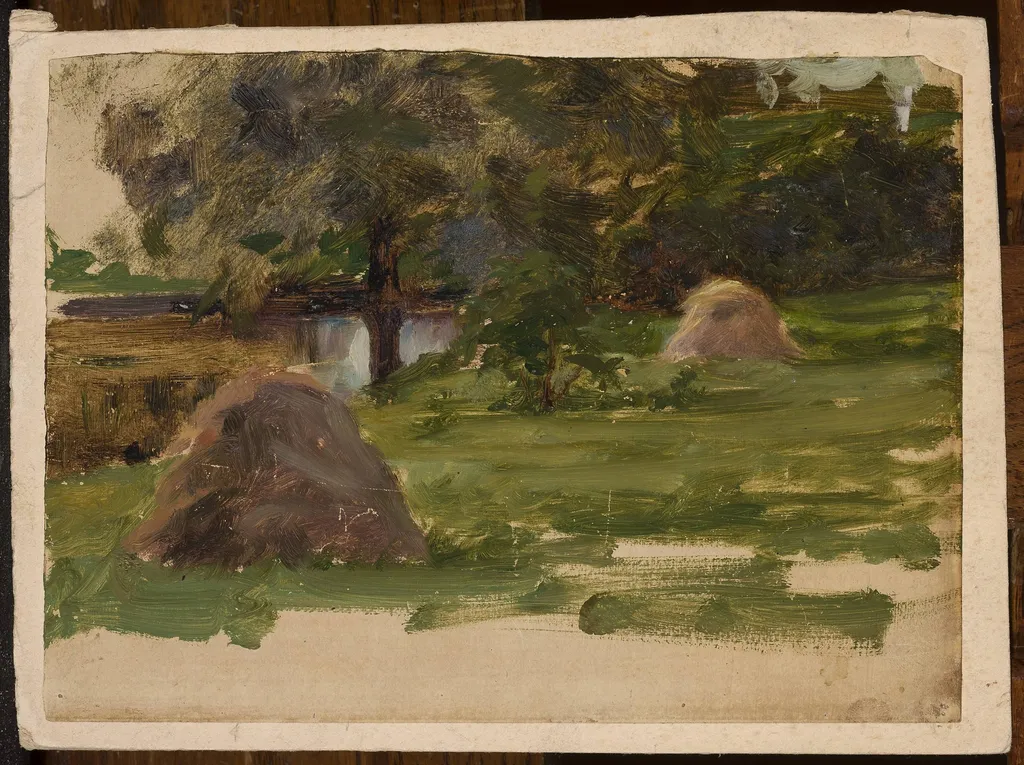 Study from Podolia, by Jan Ciągliński, unspecified, 1891