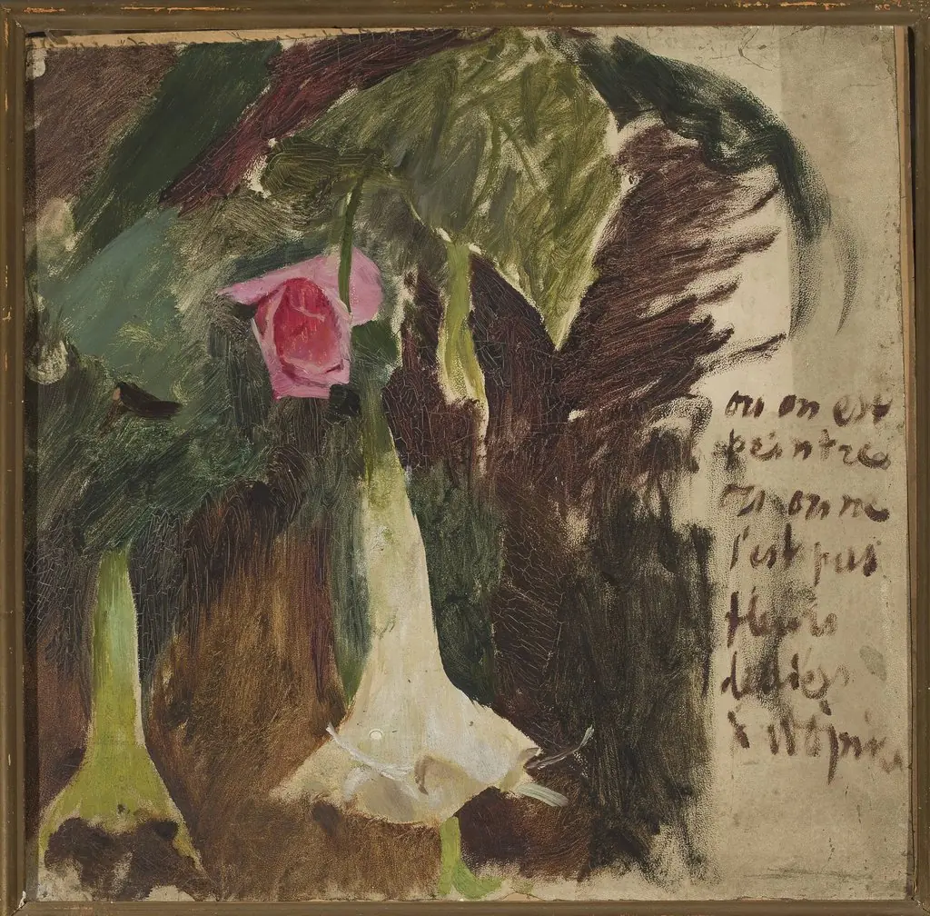 Study of flowers, by Jan Ciągliński