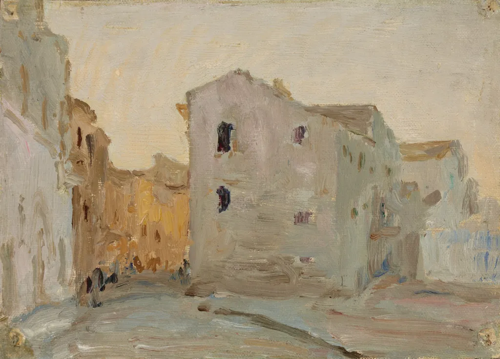 Syracuse (Architectural Fragment), by Jan Ciągliński, unspecified, 1910