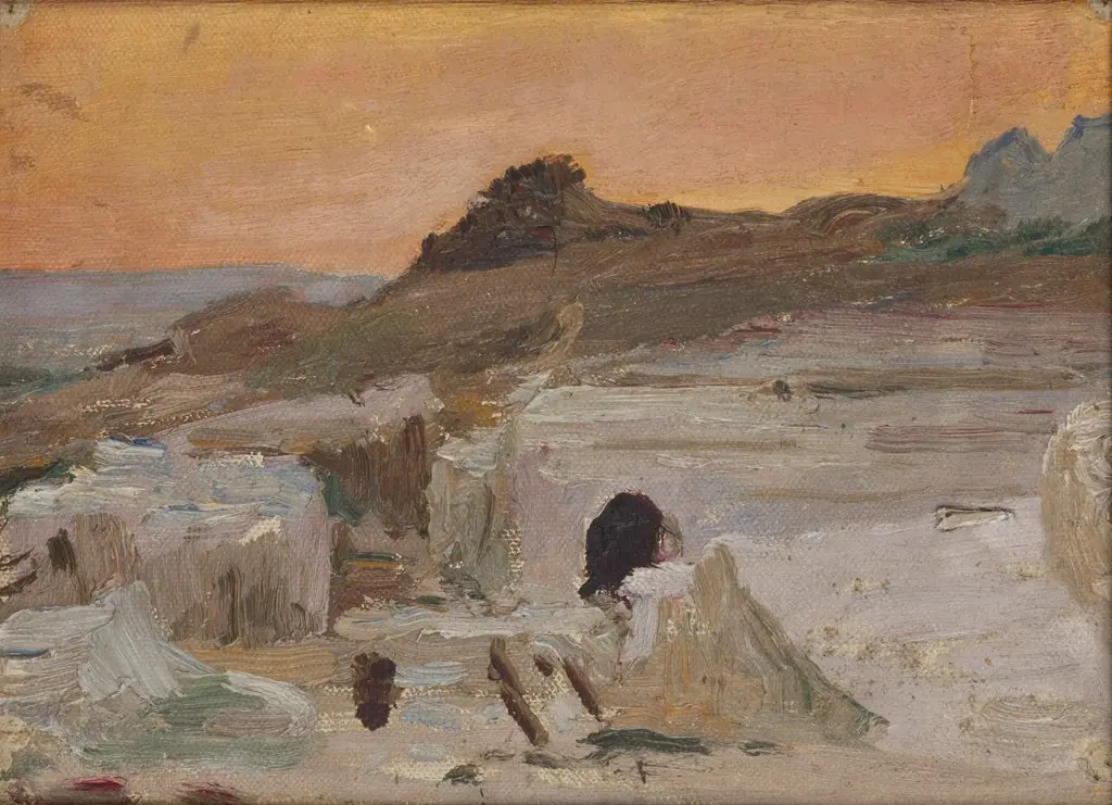 Syracuse (The Greek Theater, Evening), by Jan Ciągliński