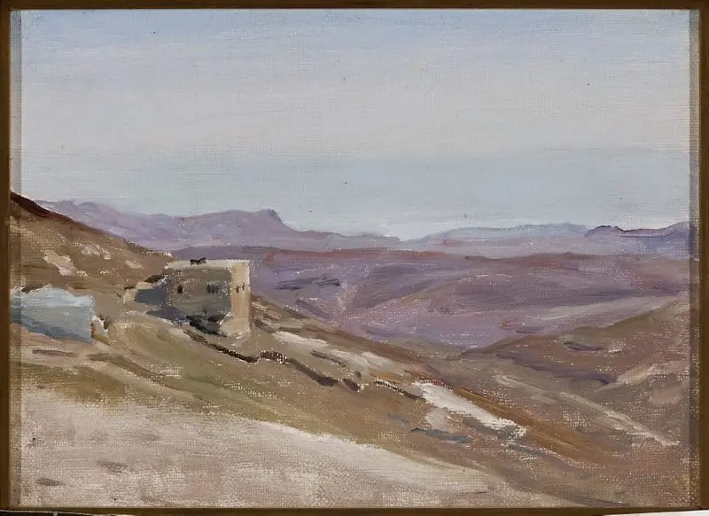 The Dead Sea – Jerusalem. From the journey to Palestine, by Jan Ciągliński