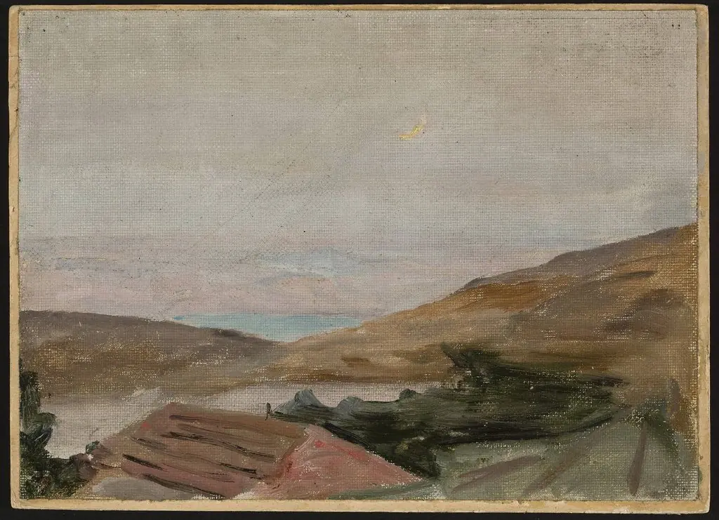 Tiberias. From the journey to Palestine, by Jan Ciągliński
