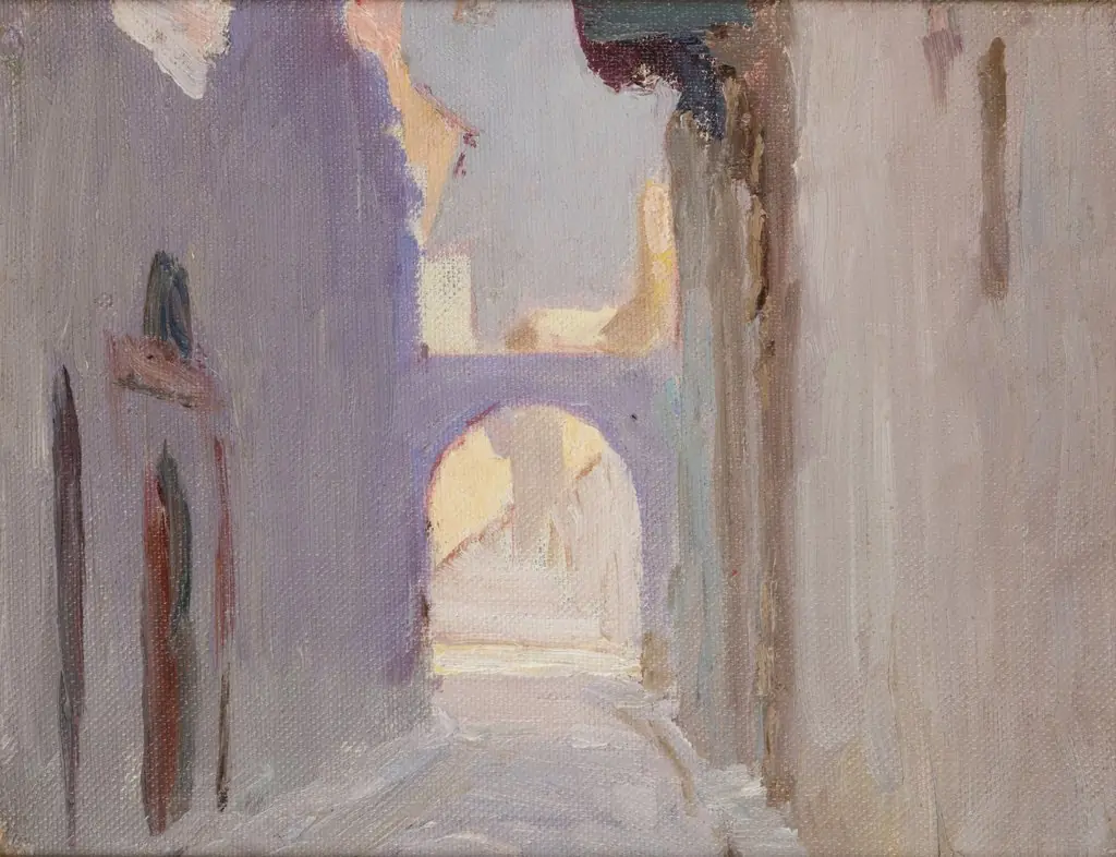 Tunis (A Street), by Jan Ciągliński