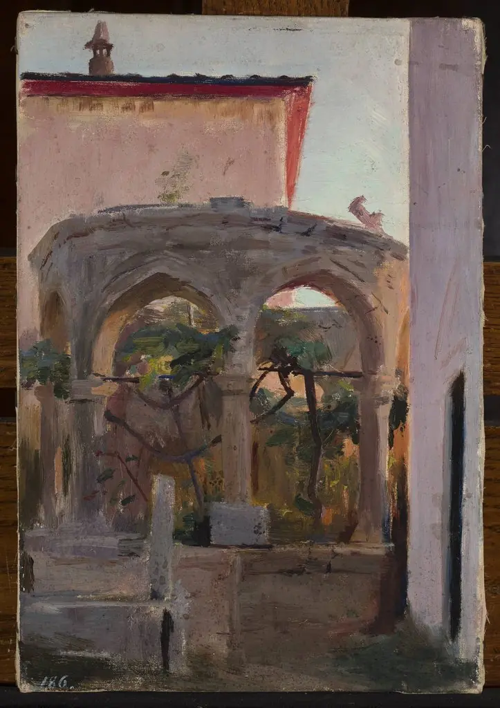 View from Bakhchisaray. From the journey to Crimea, by Jan Ciągliński