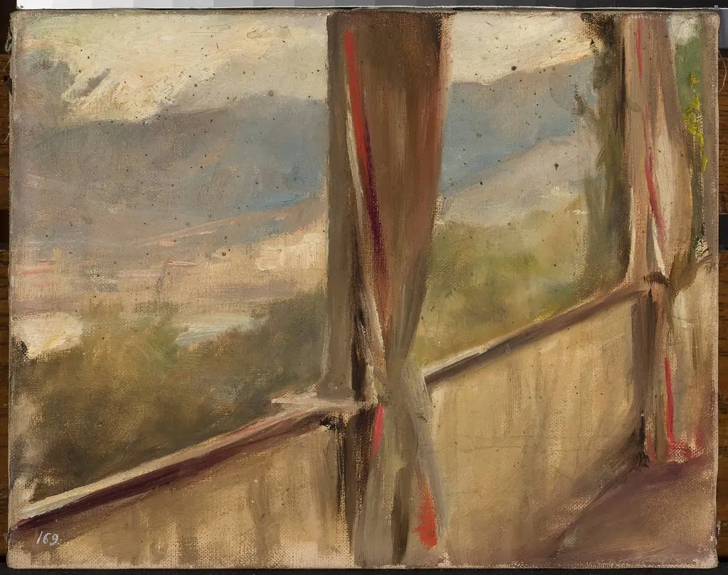 View from Yalta. From the journey to Crimea, by Jan Ciągliński