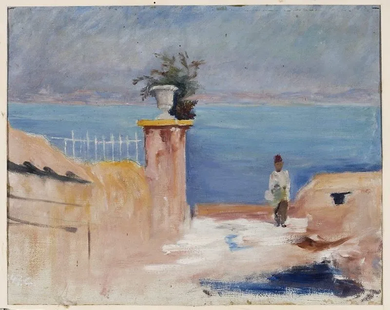 View of Constantinople. From the journey to Constantinople, by Jan Ciągliński, unspecified, 1897