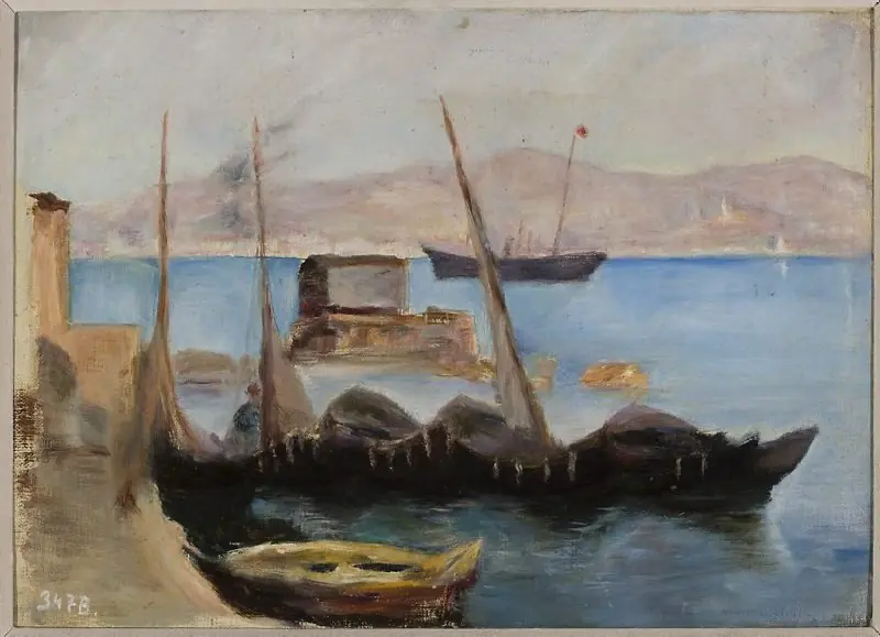 View of Scutari from the Galata Tower. From the journey to Constantinople, by Jan Ciągliński