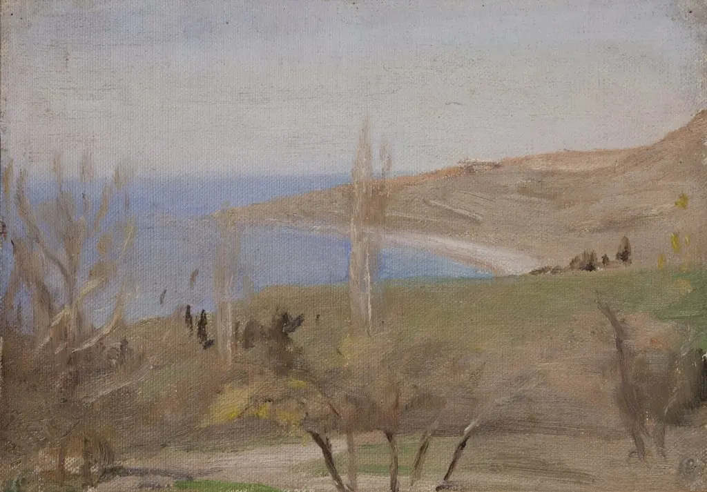 Yalta (Spring – Poplars), by Jan Ciągliński