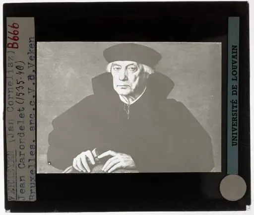 Jan Cornelis Vermeyen. Portrait of Chancellor Jan II Carondelet, by Jan Cornelisz Vermeyen