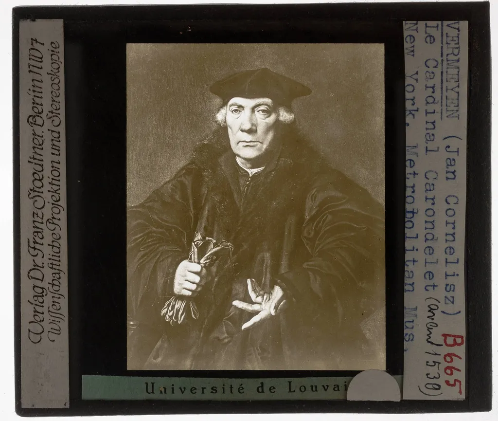 Jan Cornelis Vermeyen. Portret van Jean Carondelet, by Jan Cornelisz Vermeyen, unspecified