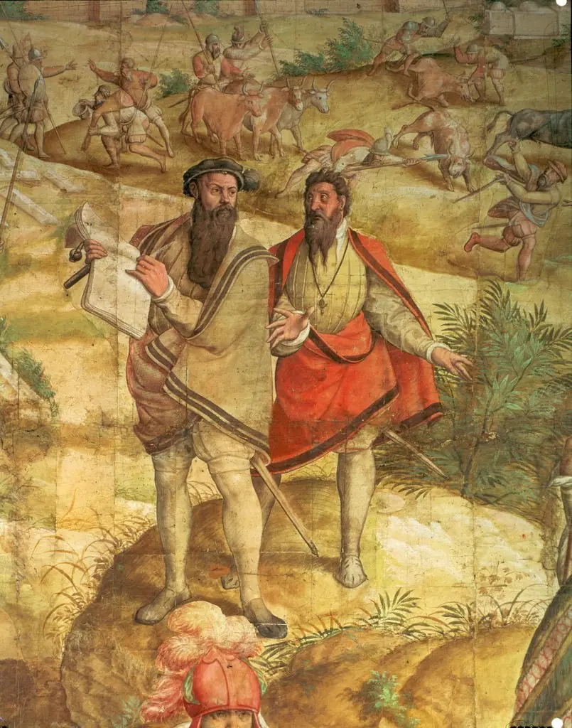 Kriegszug Kaiser Karls V. gegen Tunis (1535): Plünderung von Tunis, by Jan Cornelisz Vermeyen