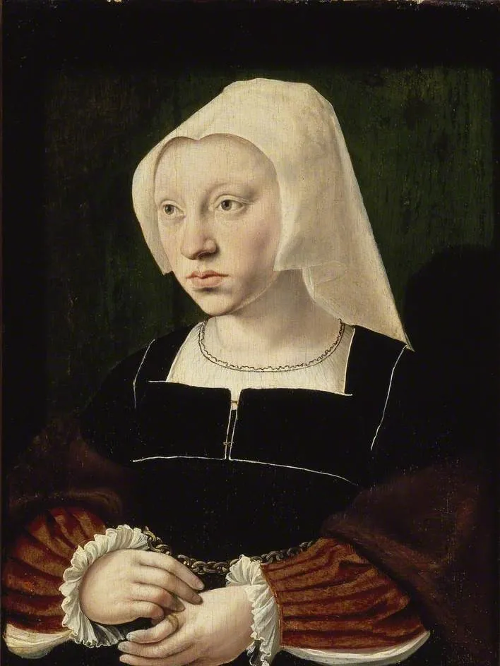 Portrait of a Woman, by Jan Cornelisz Vermeyen, oil, 1539