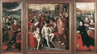 Triptych of the Micault Family, by Jan Cornelisz Vermeyen