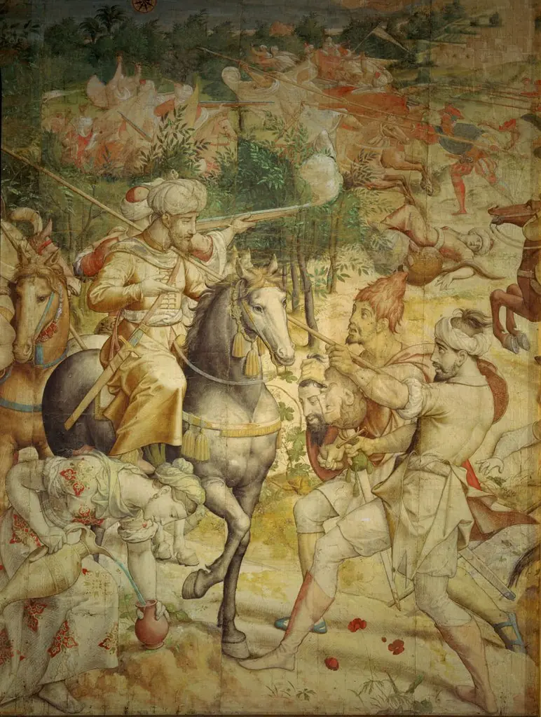 War of the Emperor Charles V against Tunis (1535): Turks from La Goletta, by Jan Cornelisz Vermeyen