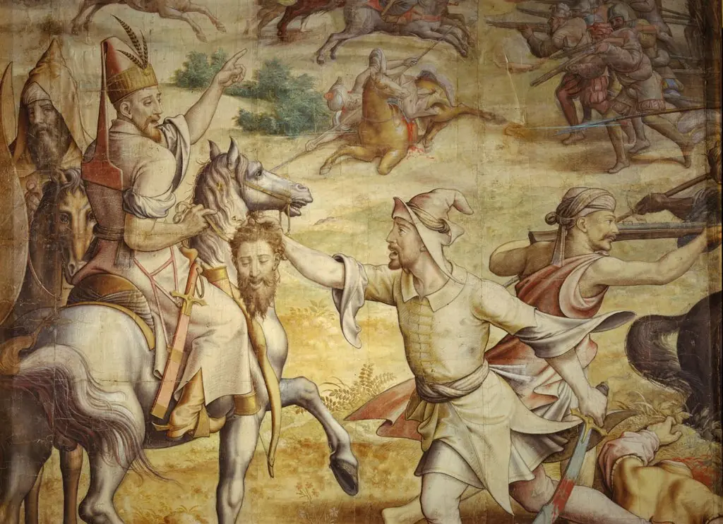 Warfare Emperor Charles V against Tunis (1535): Siege of La Goletta, by Jan Cornelisz Vermeyen