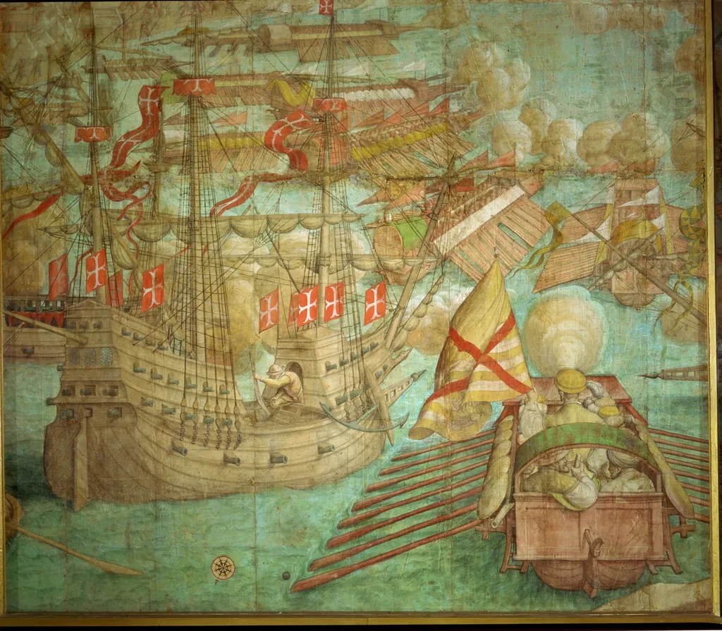 Warfare Emperor Charles V against Tunis (1535): Taking La Goletta, by Jan Cornelisz Vermeyen, unspecified, 1539