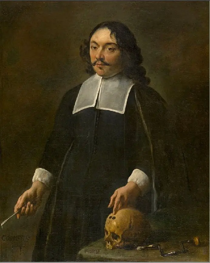 Portrait of a physician, by Jan Cossiers