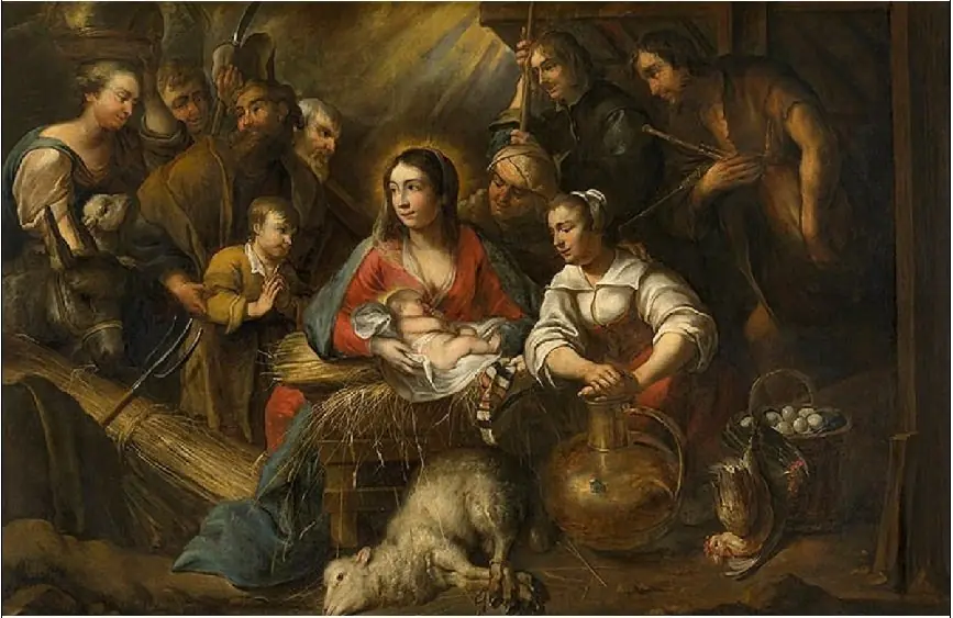 The Adoration of the Shepherds, by Jan Cossiers