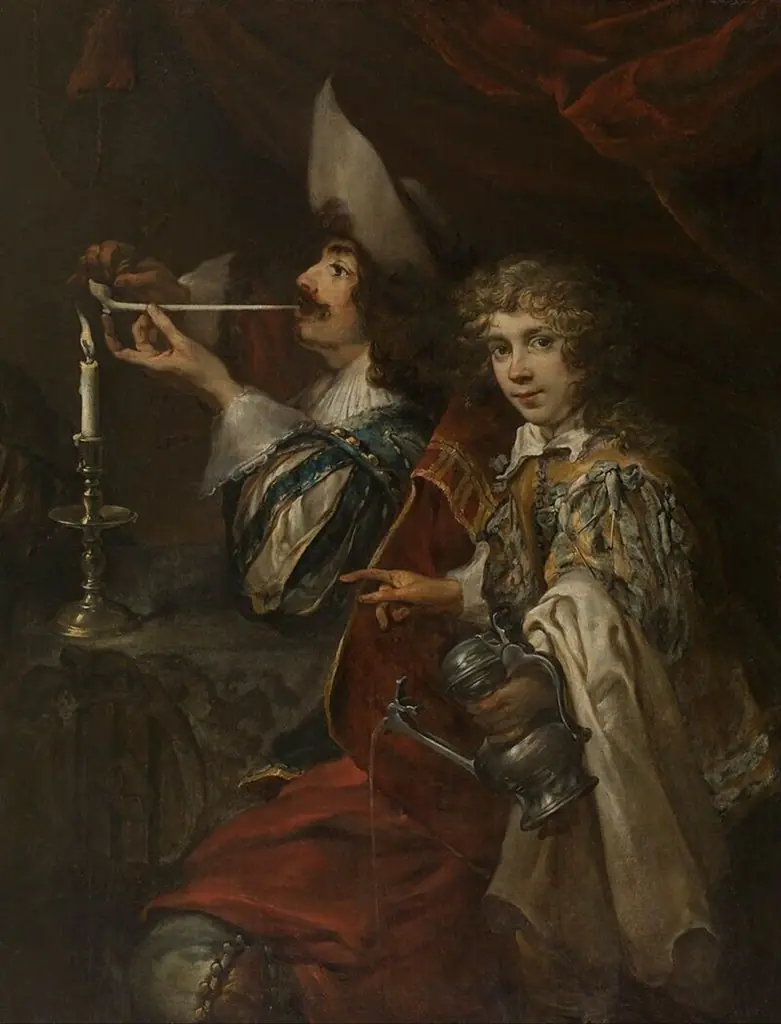 The Smoker, by Jan Cossiers