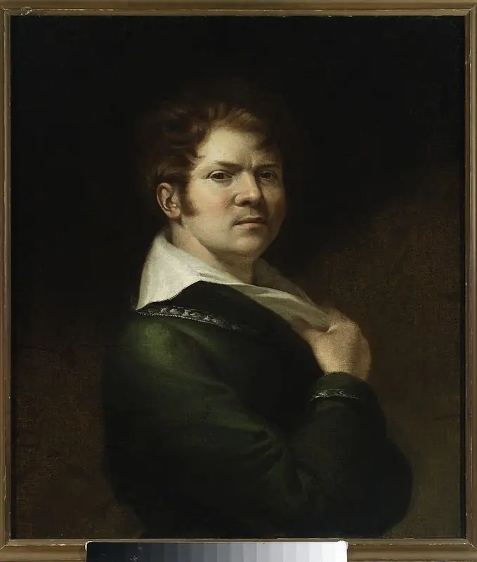Self-portrait, by Jan Damel
