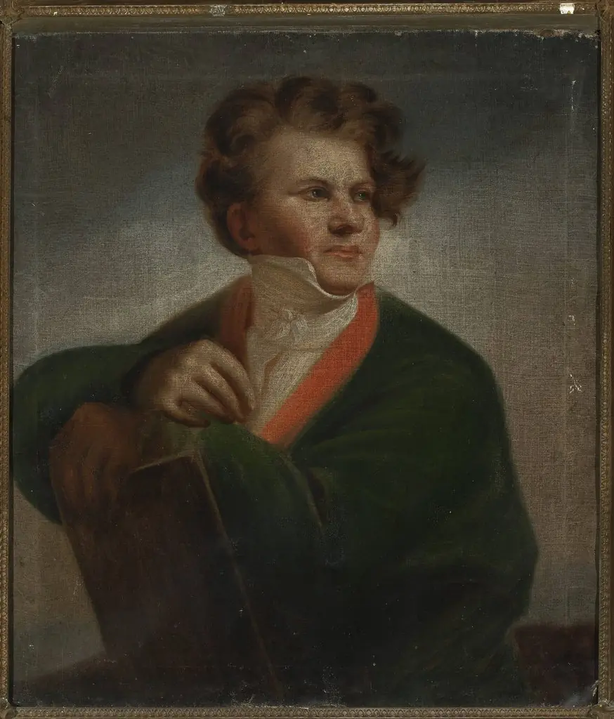 Self-portrait of Jan Damel (1780? –1840), copy, by Jan Damel