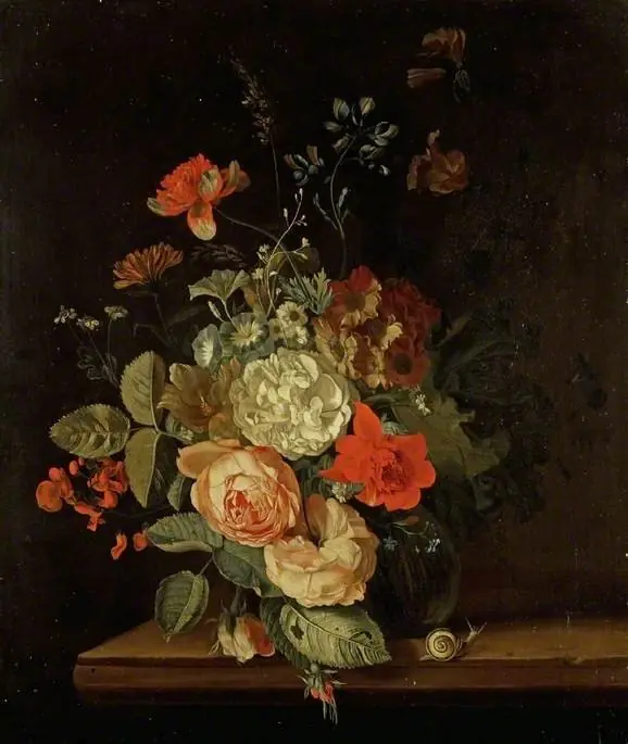 A vase of flowers, by Jan Davidsz. de Heem