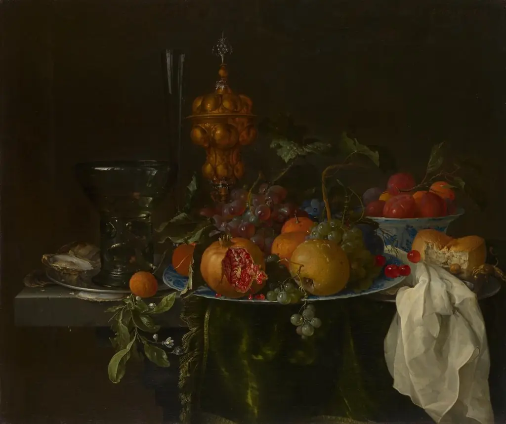 Still life with fruit, by Jan Davidsz. de Heem