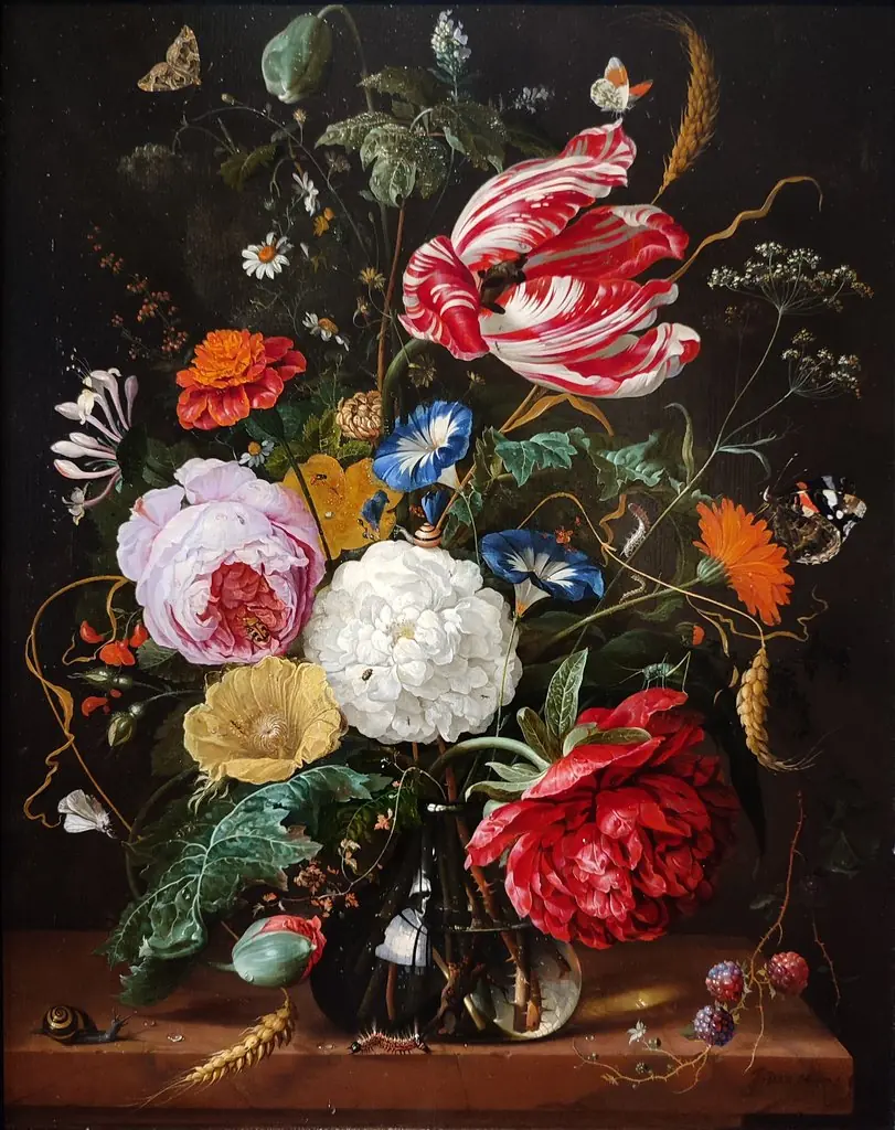 Vase de fleurs, by Jan Davidsz. de Heem
