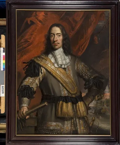 Portrait of Cornelis de Witt (1623-1672), by Jan de Baen, oil, 1692