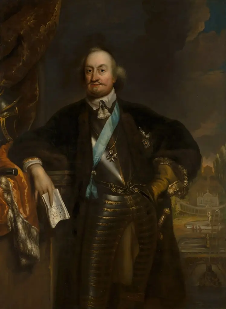 Portrait of Johan Maurits (1604-1679), Count of Nassau-Siegen, Founder of the Mauritshuis, by Jan de Baen