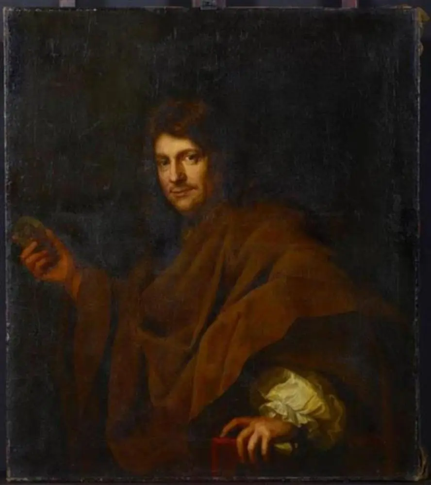 Self portrait of Jan de Baen (1633-1702), by Jan de Baen