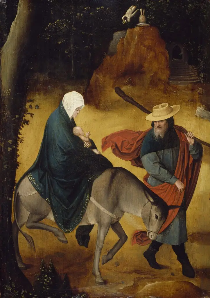 The Flight into Egypt, by Jan de Beer