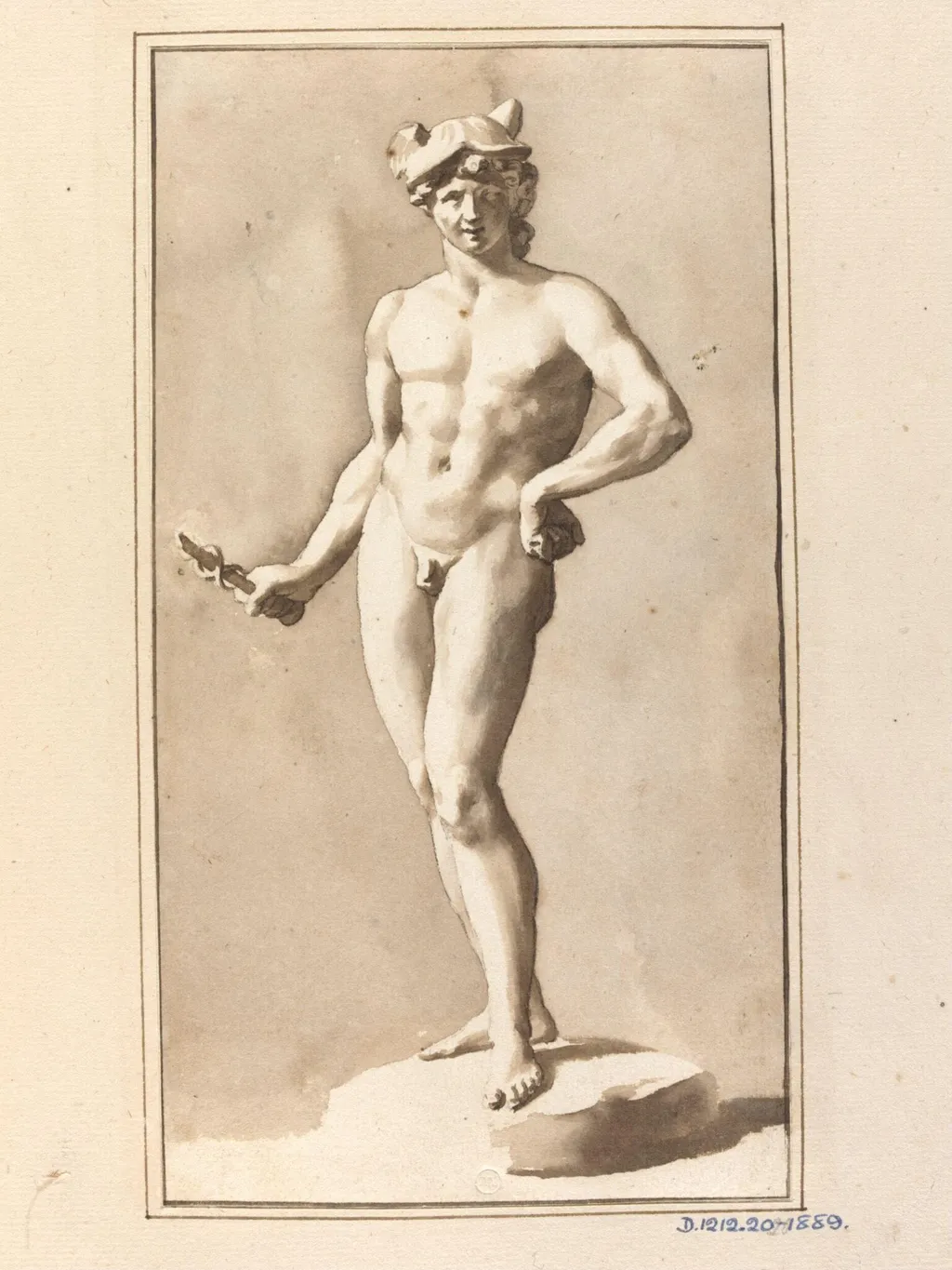 Mercury, by Jan de Bisschop, 1628