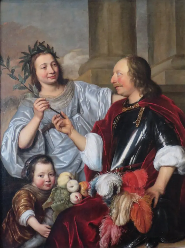Allegorical Family Portrait, by Jan de Bray, 1670