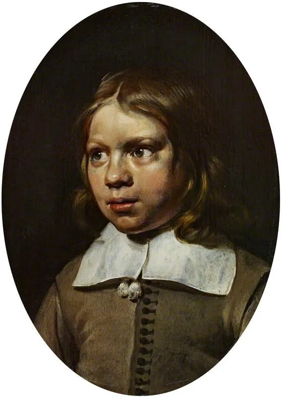 Portrait of a Boy, by Jan de Bray, oil, 1662