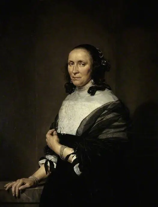 Portrait of a woman, by Jan de Bray