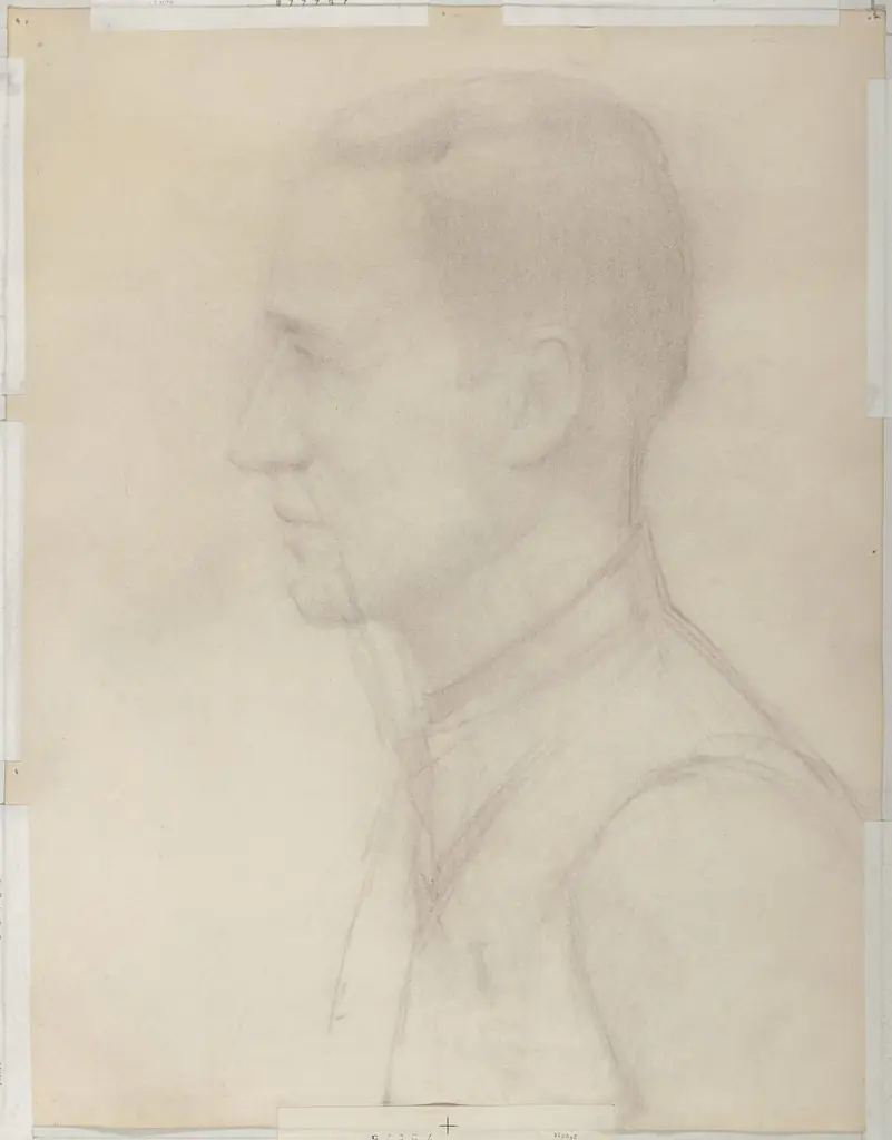 Portret van een man, by Jan de Smedt