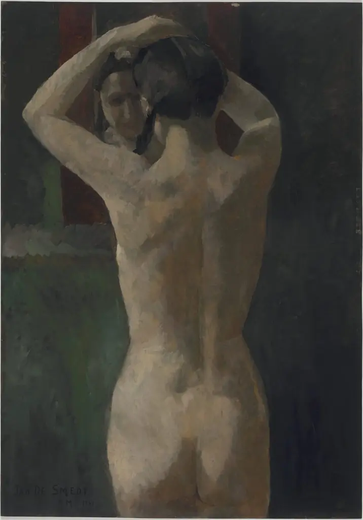 Voor de spiegel, by Jan de Smedt