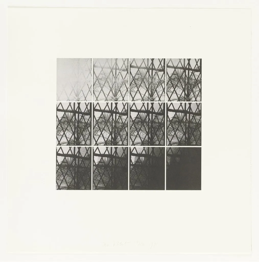 Untitled, by Jan Dibbets, ink, 1971