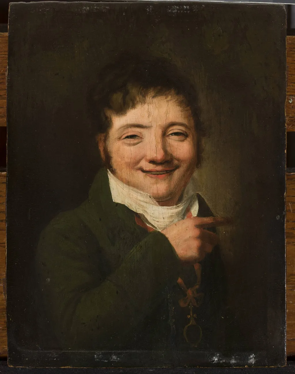 Portrait of Alojzy Żółkowski (father), by Jan Feliks Piwarski, oil, 1820