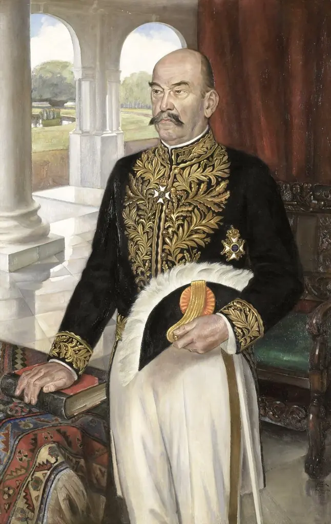 Portrait of Dirk Fock, by Jan Frank