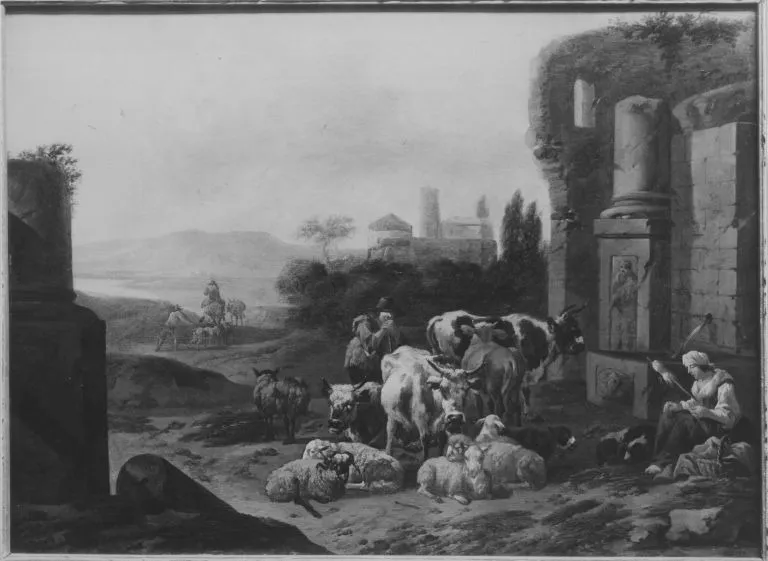 Ruinen, by Jan Frans Soolmaker, unspecified