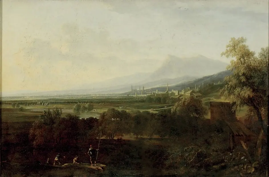 Extensive Landscape, by Jan Frans van Bloemen