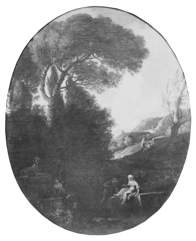 Landscape with Pines, by Jan Frans van Bloemen