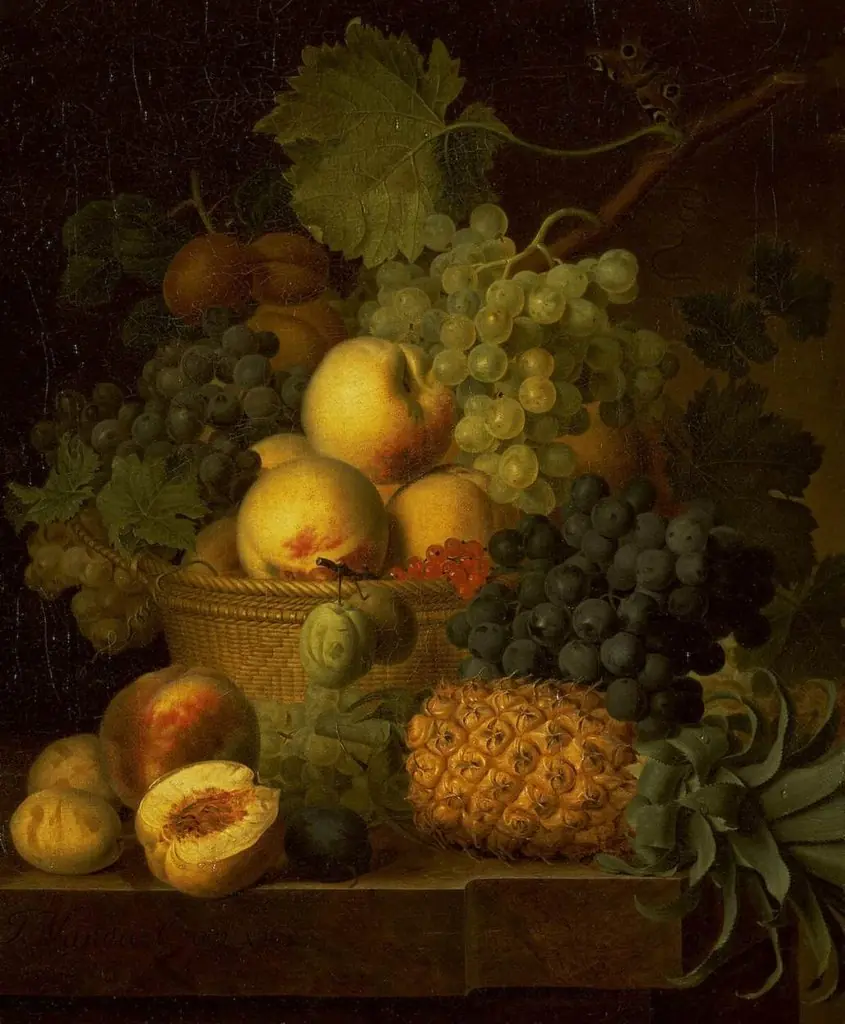 Basket of Fruit, by Jan Frans van Dael