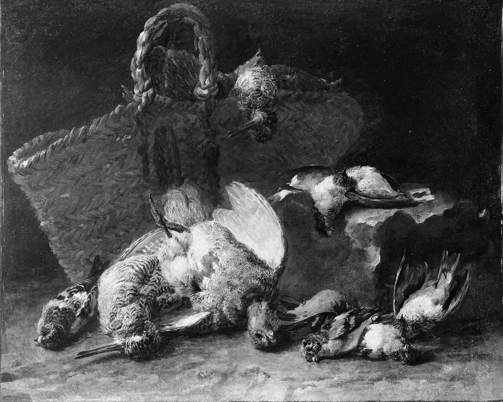 A Basket and Birds, by Jan Fyt, 1646