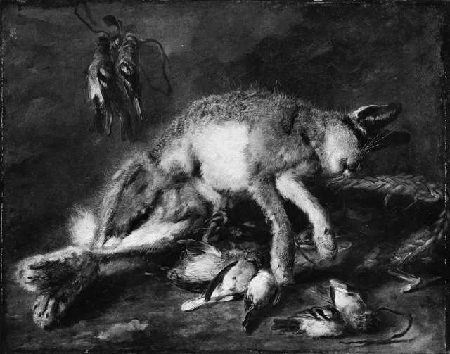 A Hare and Birds
