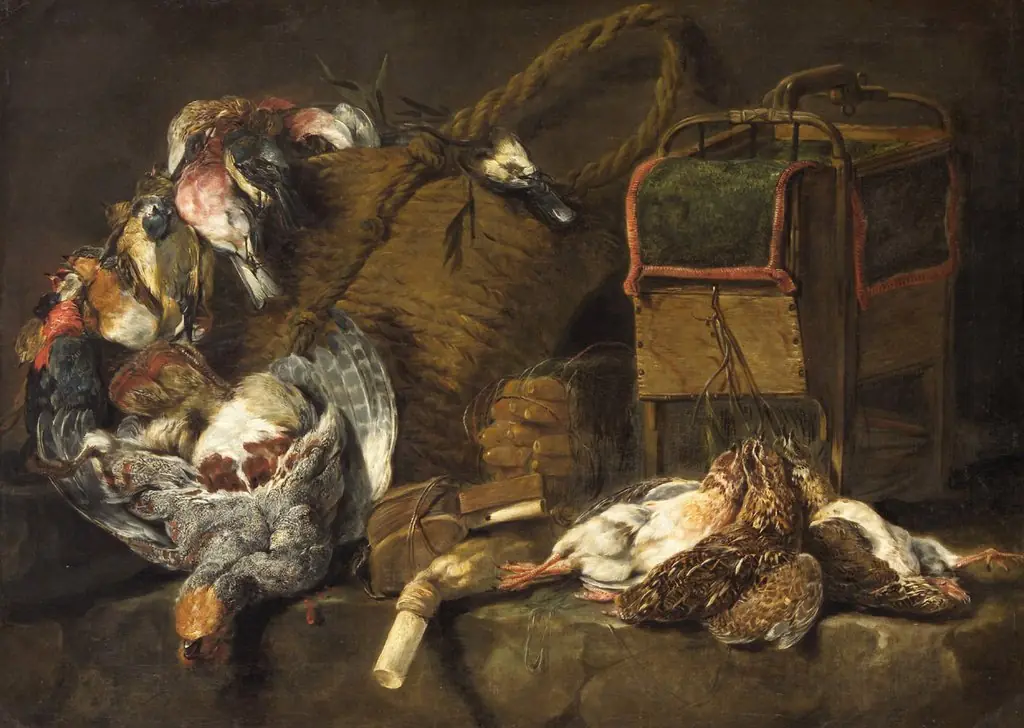 Dead game birds, by Jan Fyt