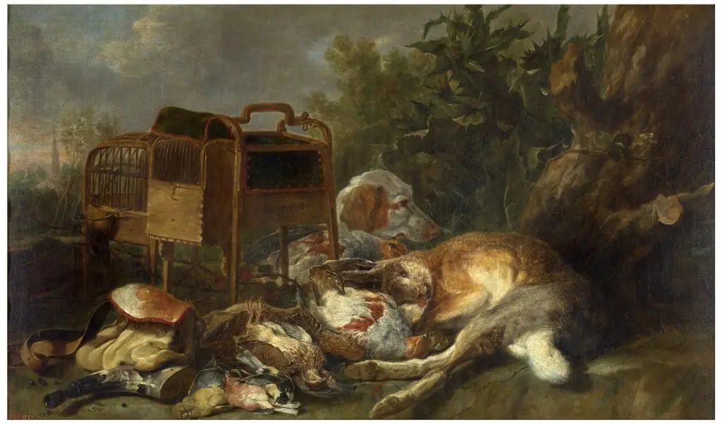 Fruits of the Hunt with a Dog, by Jan Fyt