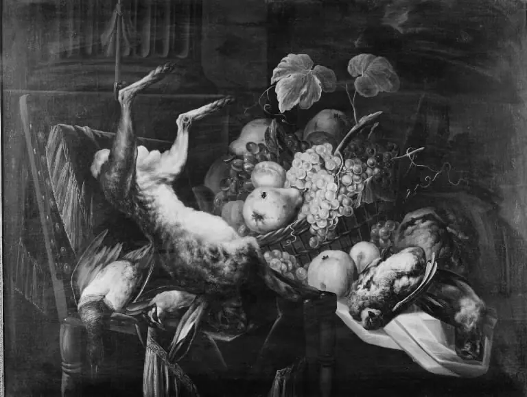 Still Life with Fruit and Game, by Jan Fyt